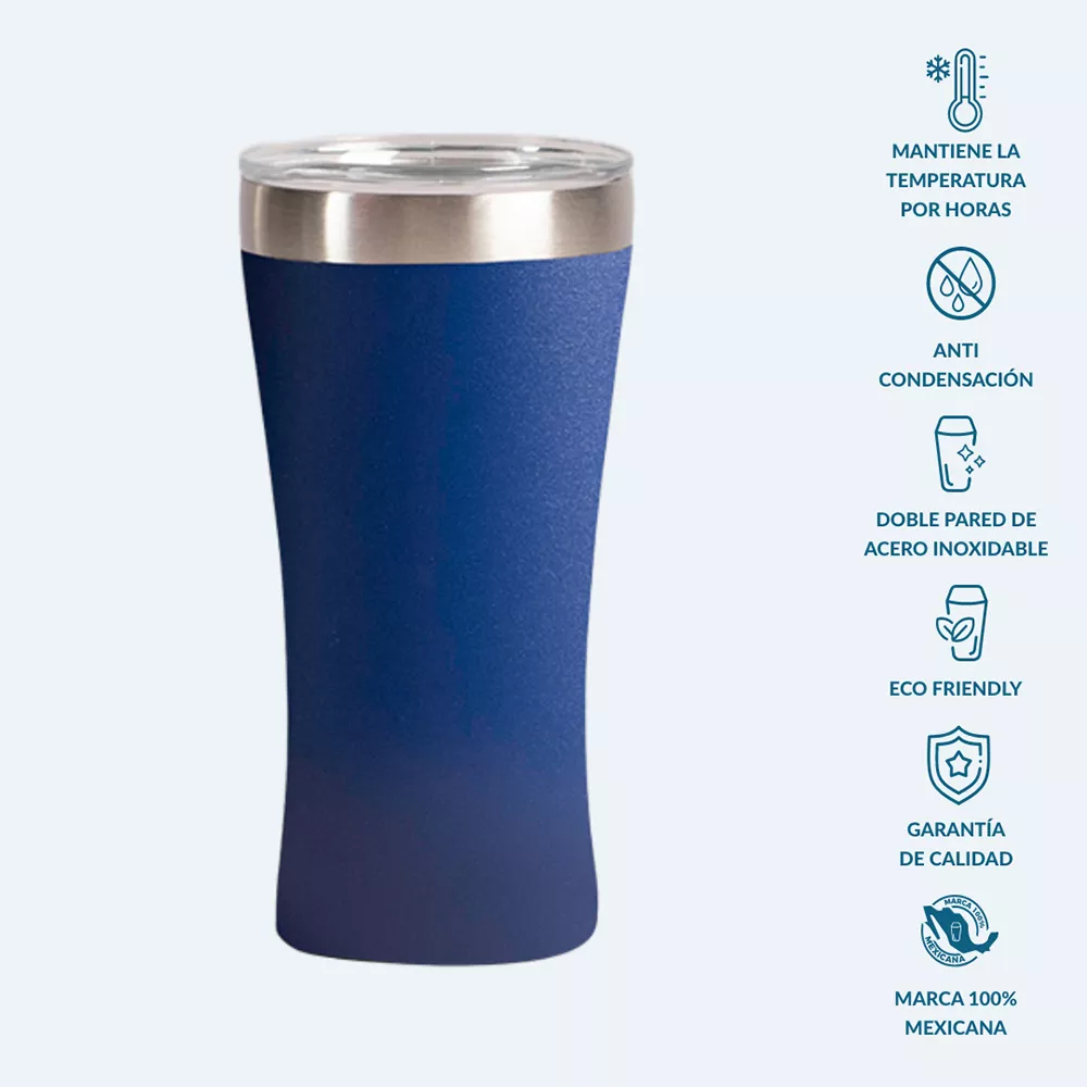 62314-04 VASO TEQUILERO 4 oz azul