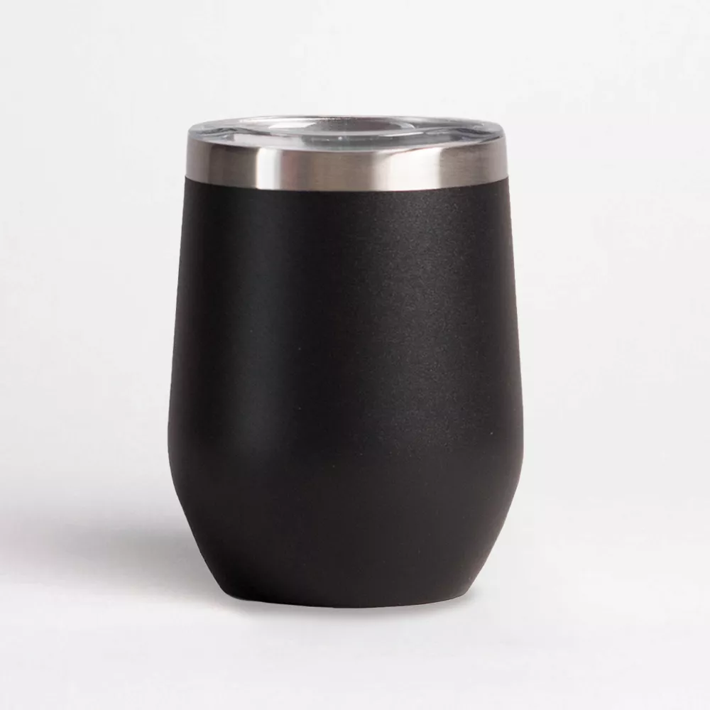 62320-03 VASO PARA VINO 12 oz negro