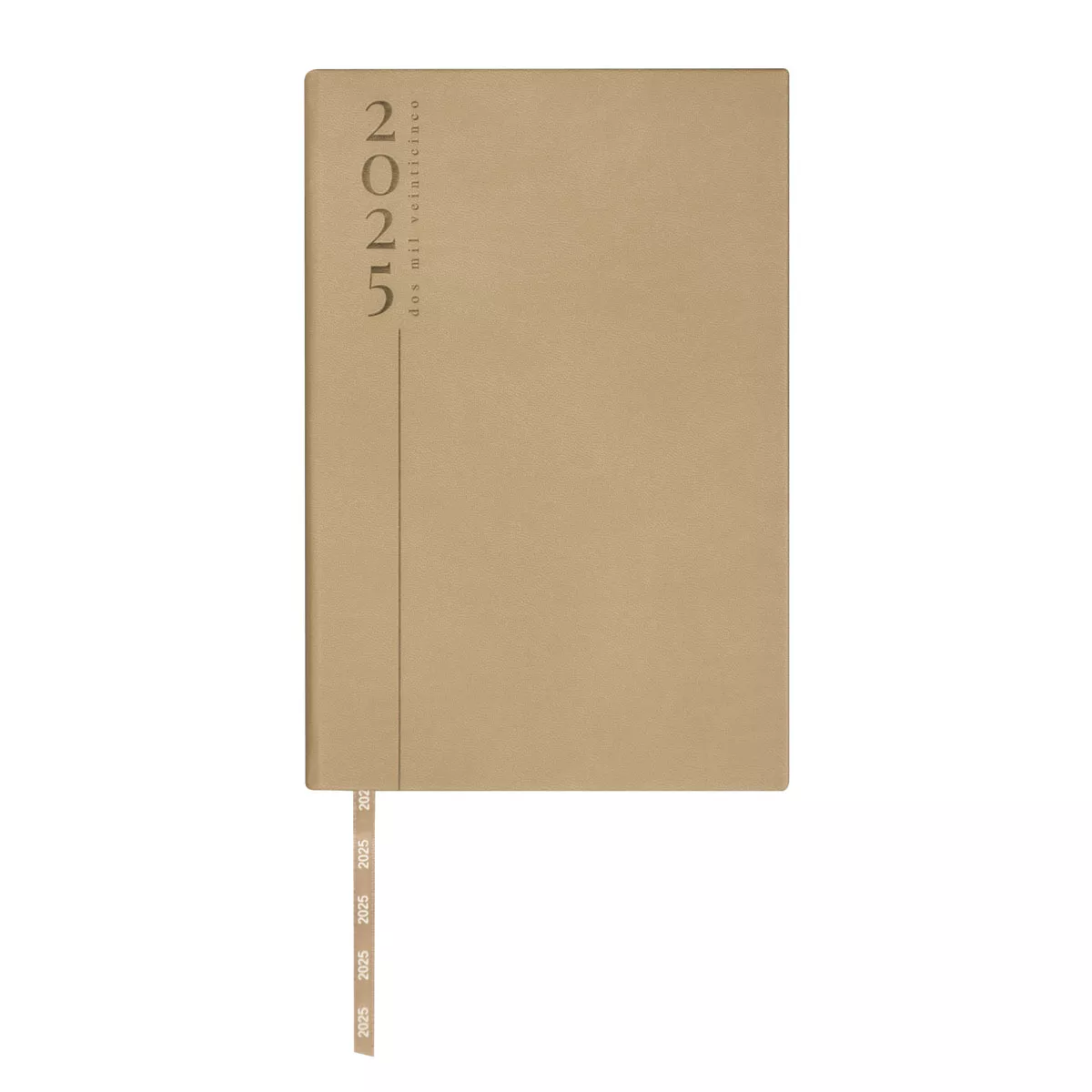 AGD 025 BE AGENDA DIARIA CLASICA 2025 beige