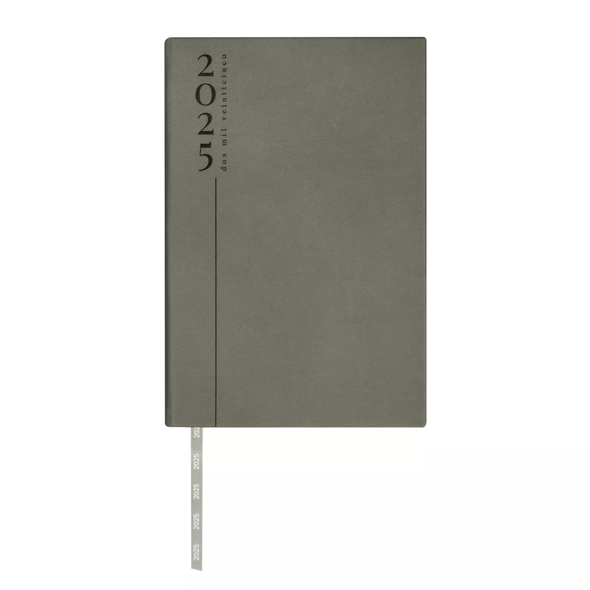 AGD 025 G AGENDA DIARIA CLASICA 2025 gris