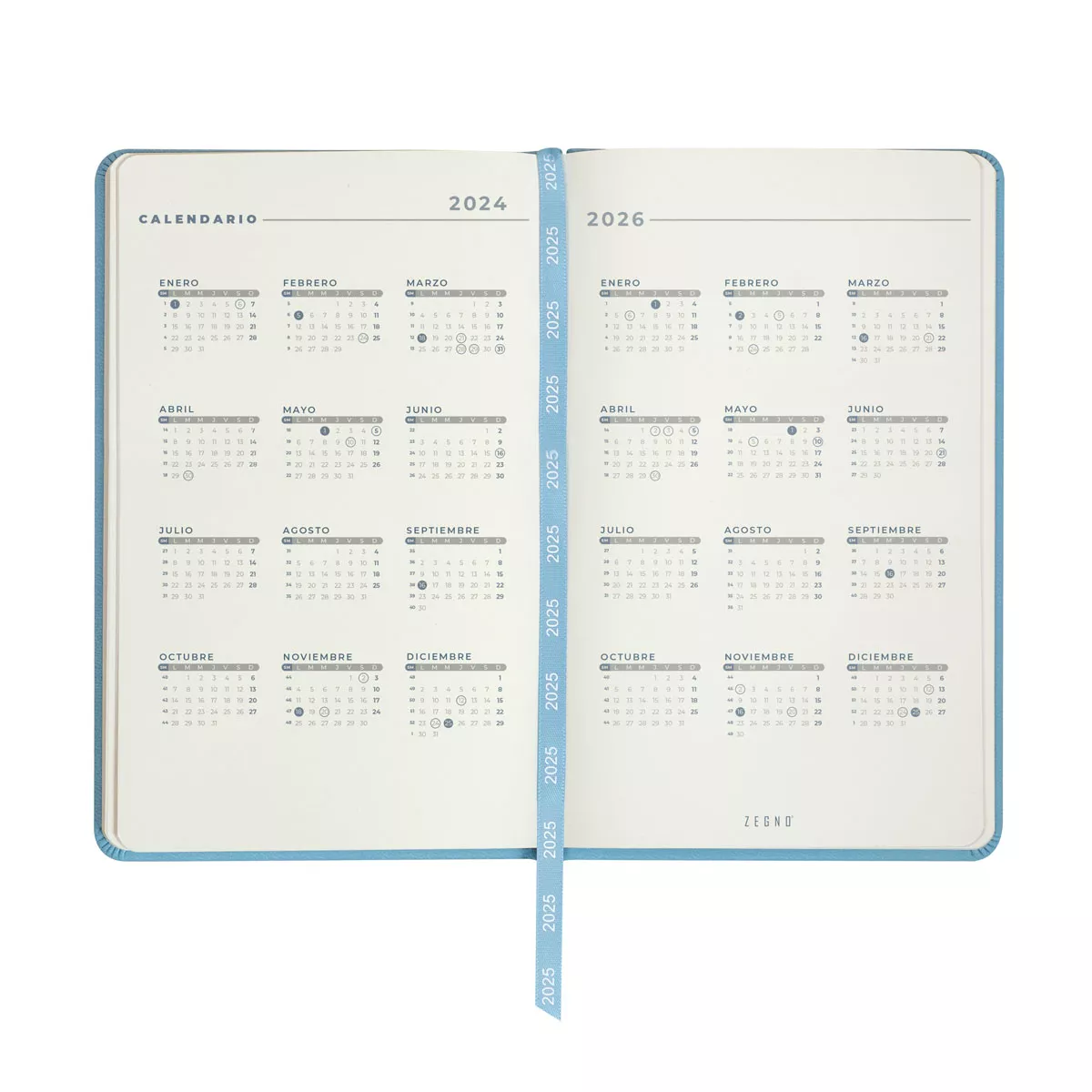 AGMT 025 A AGENDA MINI TERRA 2025 azul