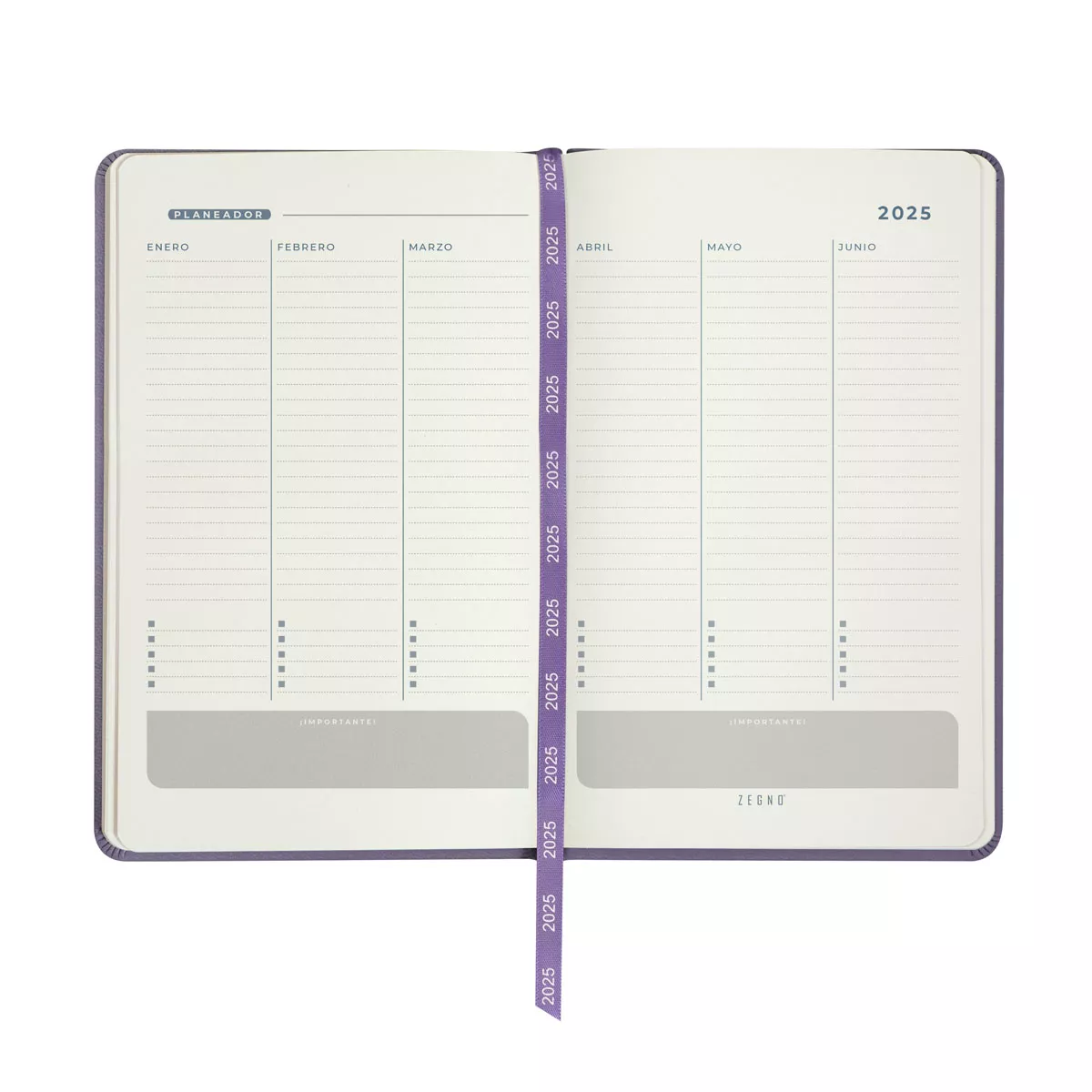 AGMT 025 M AGENDA MINI TERRA 2025 morado