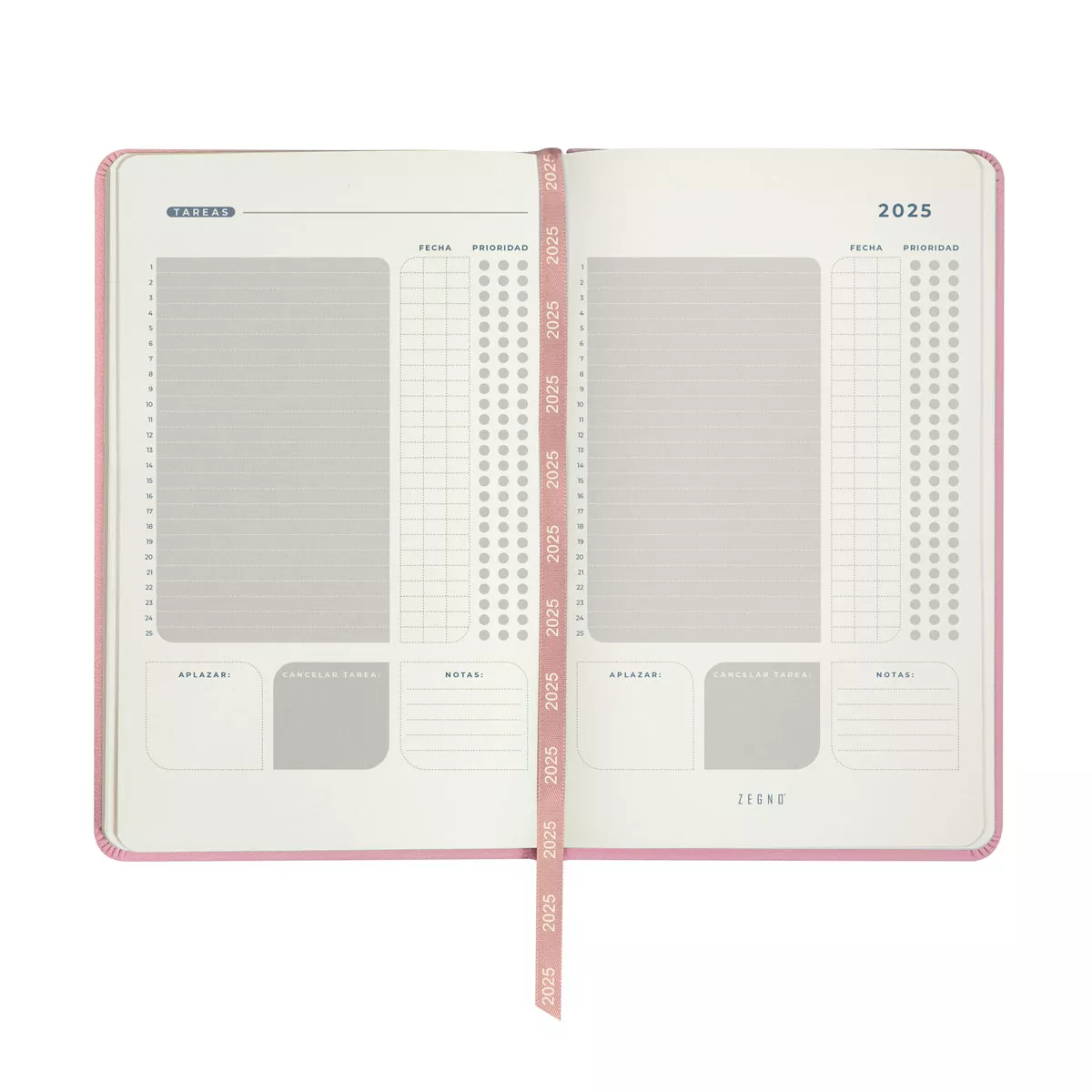 AGMT 025 P AGENDA MINI TERRA 2025 rosa