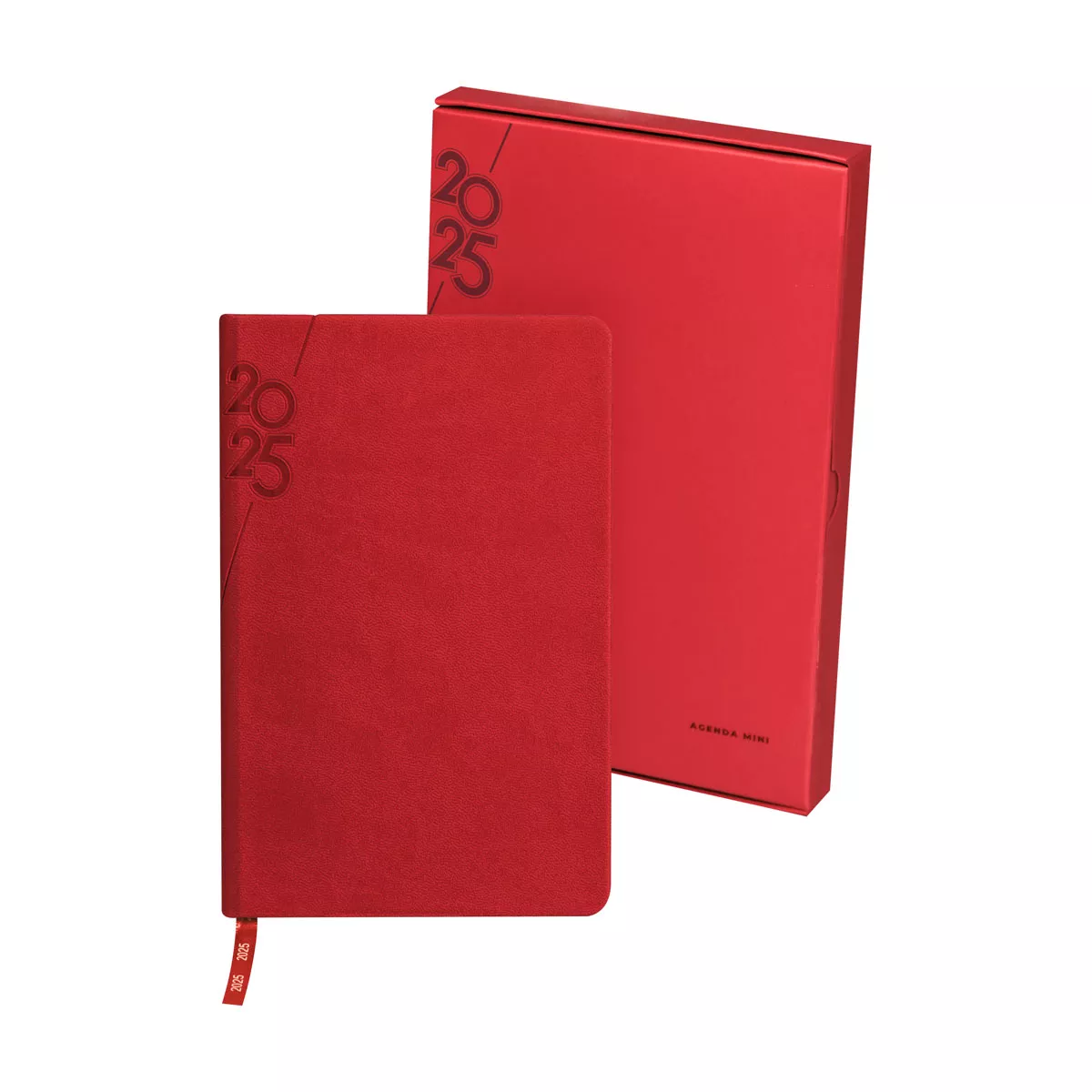 AGMT 025 R AGENDA MINI TERRA 2025 rojo