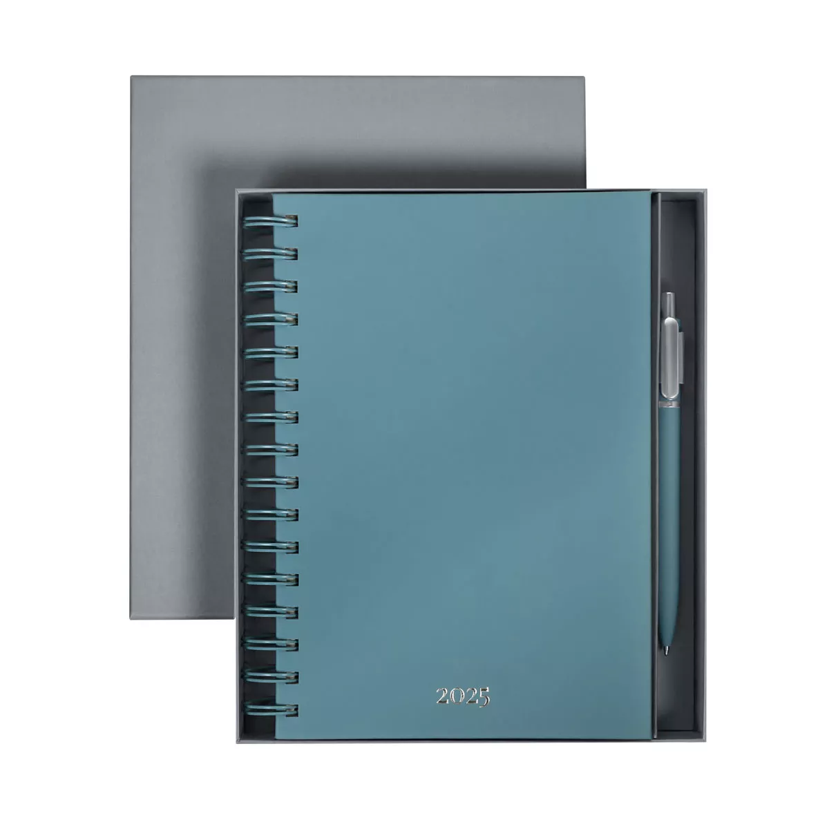 AGSP 025 AC AGENDA DIARIA LETTE 2025 azul cielo