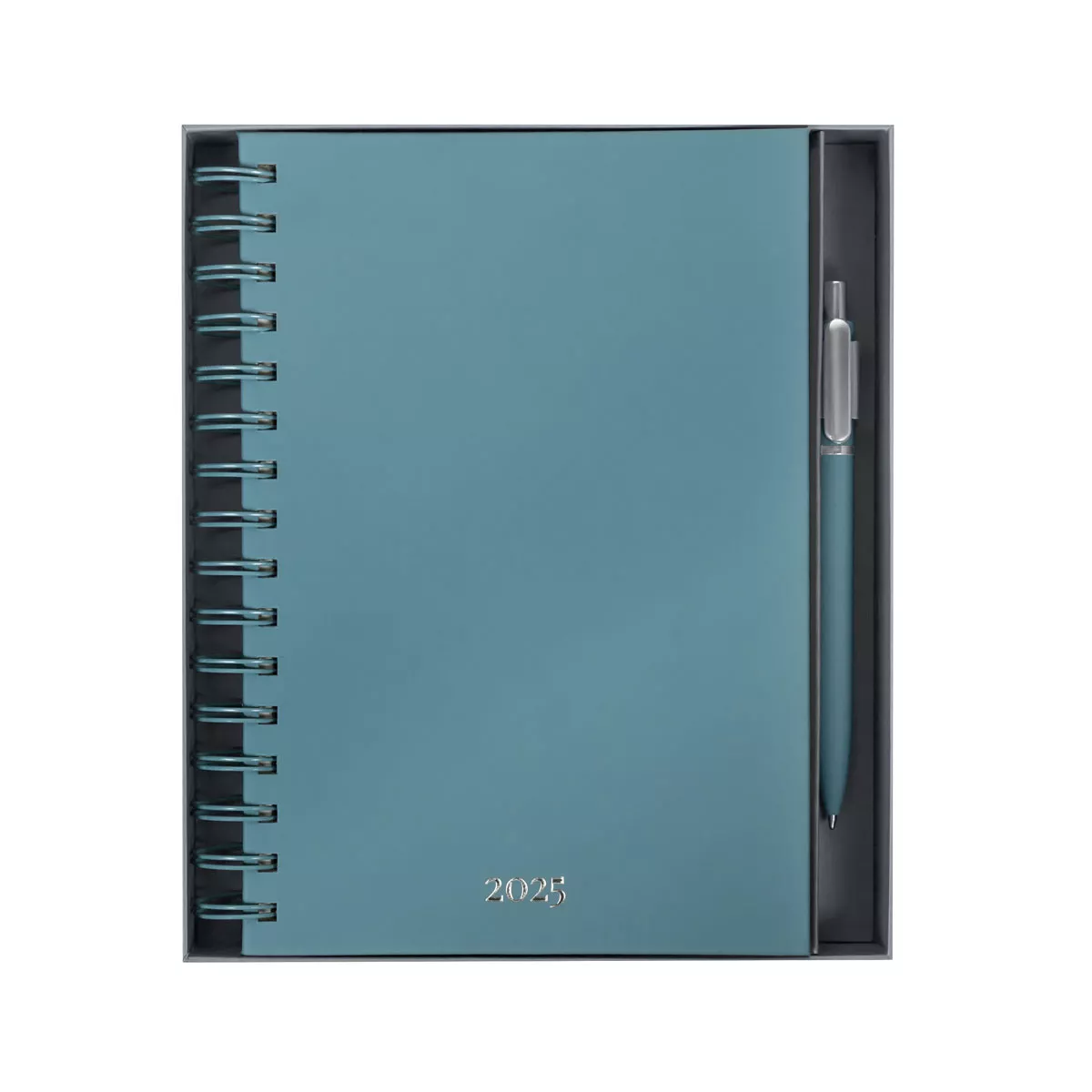 AGSP 025 AC AGENDA DIARIA LETTE 2025 azul cielo