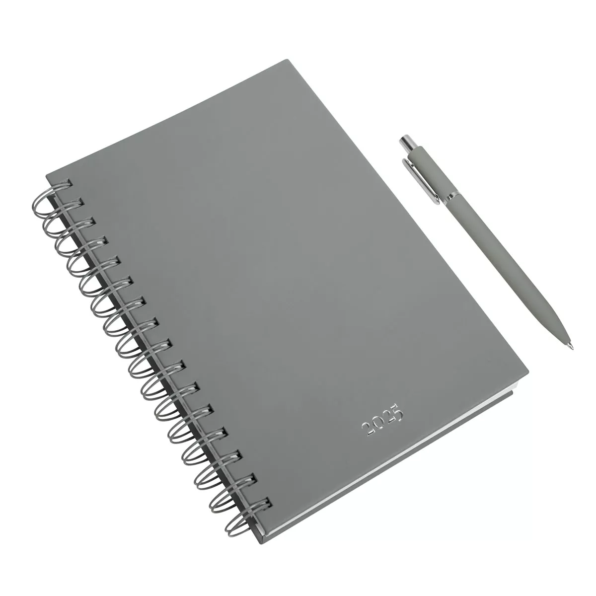 AGSP 025 G AGENDA DIARIA LETTE 2025 gris