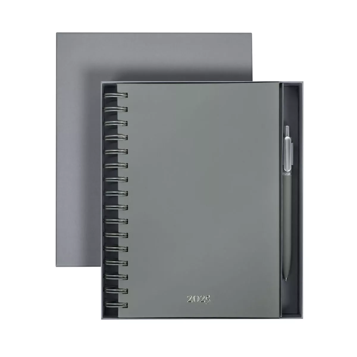 AGSP 025 G AGENDA DIARIA LETTE 2025 gris