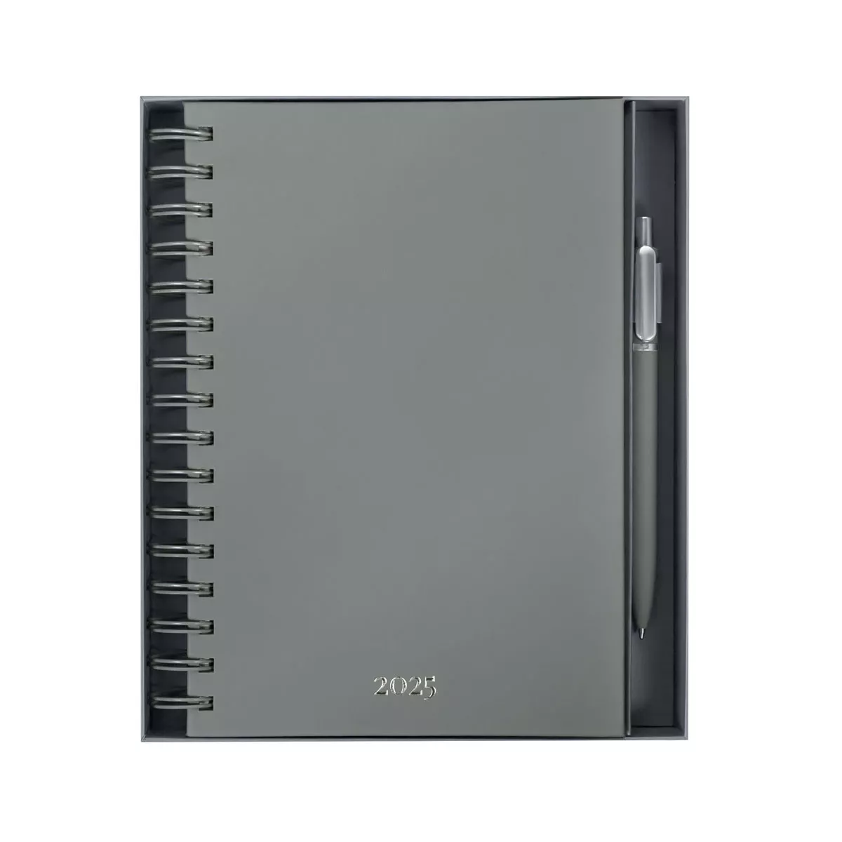 AGSP 025 G AGENDA DIARIA LETTE 2025 gris