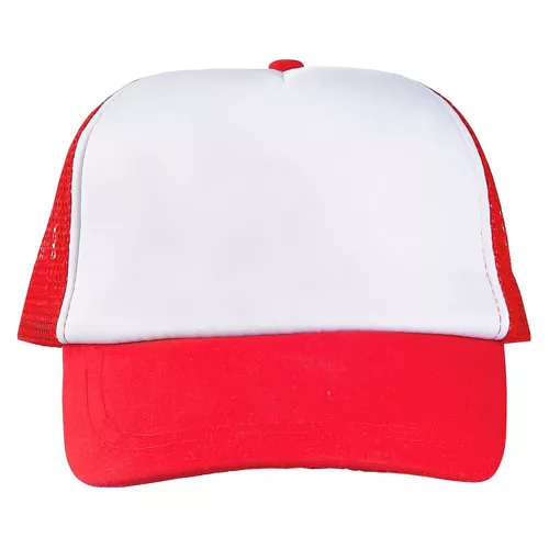 CAP 004 R GORRA TRUCKER rojo