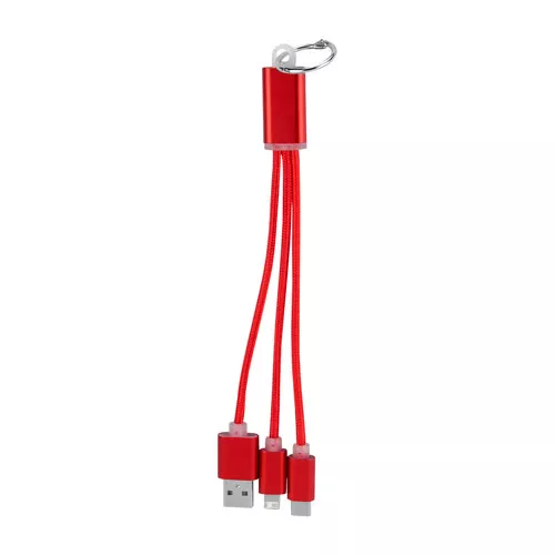 CEL 039 R CABLE JENIFRA rojo metalico