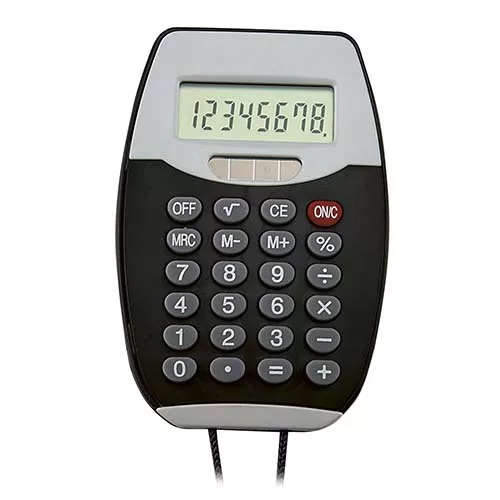 CT 150 N CALCULADORA COLGABLE ENCORE negro