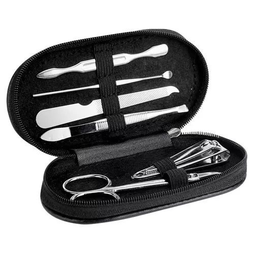 DAM 012 N SET DE MANICURE SASKA negro