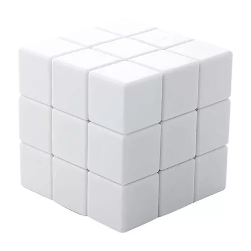 GM 010 CUBO ROMPECABEZAS blanco