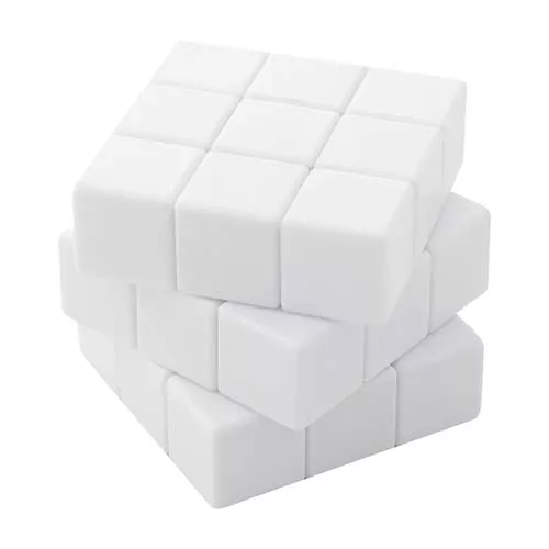 GM 010 CUBO ROMPECABEZAS blanco