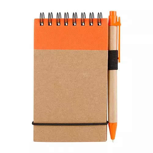 HL 2010 O LIBRETA GREEN PLANET naranja