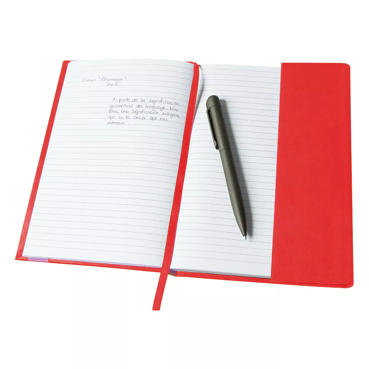 HL 2100 R LIBRETA BOK rojo