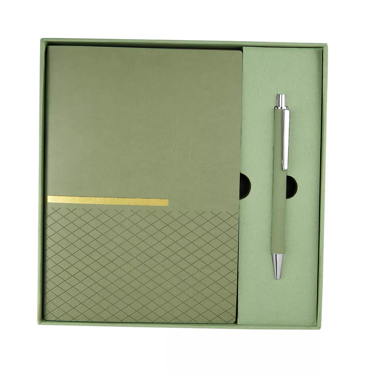 HL 9063 V SET DE LIBRETA ZLATNA verde