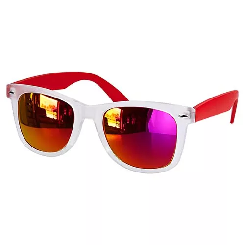 LEN 005 R LENTES MIRROR rojo