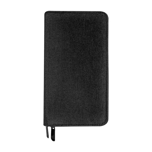 M 80620 N PORTA PASAPORTE WALLY negro