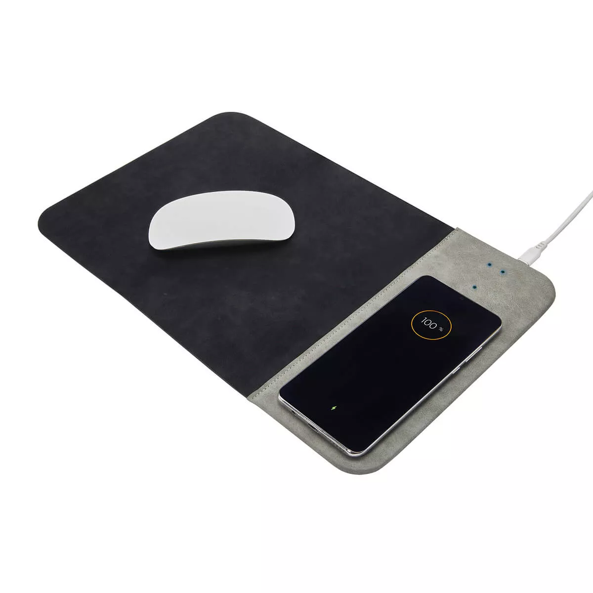 MOP 019 G MOUSE PAD CARGADOR EXPERT gris