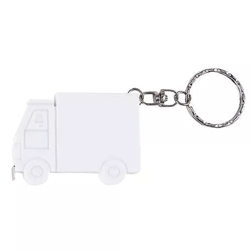 PRO 016 LLAVERO FLEXOMETRO CAMION blanco