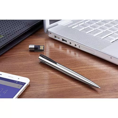 SH 1920 S BOLíGRAFO USB 8 GB ELZ plata