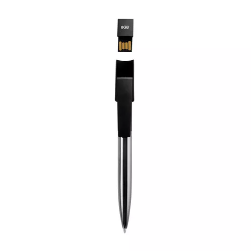 SH 2220 N BOLíGRAFO USB 8 GB SHELL negro