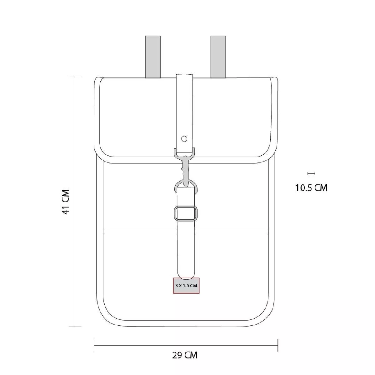 SIN 504 N MOCHILA CADERNO negro