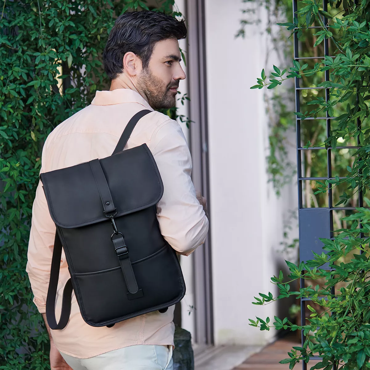 SIN 504 N MOCHILA CADERNO negro