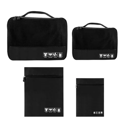 SIN 870 N SET ORGANIZADOR DE VIAJE CAVTAT negro