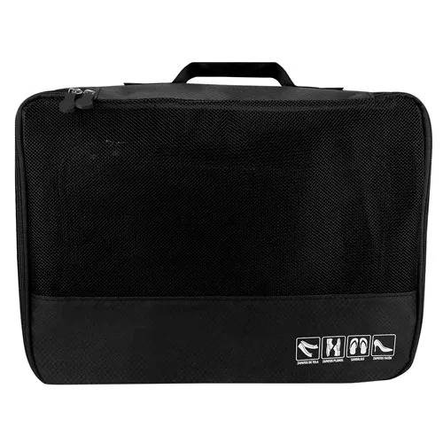 SIN 870 N SET ORGANIZADOR DE VIAJE CAVTAT negro