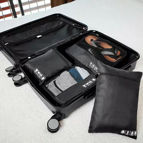 SIN 870 N SET ORGANIZADOR DE VIAJE CAVTAT negro