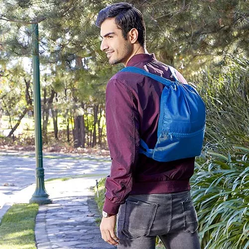 SIN 933 A BOLSA-MOCHILA ANSHAR azul