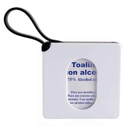 SLD 053 N ESTUCHE CON PADS DE ALCOHOL negro