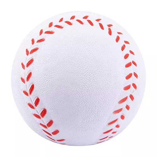 SOC 011-05 PELOTA ANTI-STRESS BASEBALL blanco