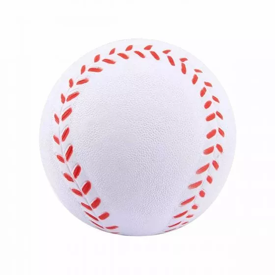 SOC 011-05 PELOTA ANTI-STRESS BASEBALL blanco