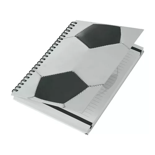 SOC 940 LIBRETA SOCCER NOTES blanco