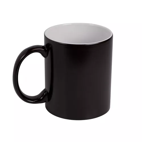 TAZ 042 N TAZA MáGICA PARA SUBLIMAR negro