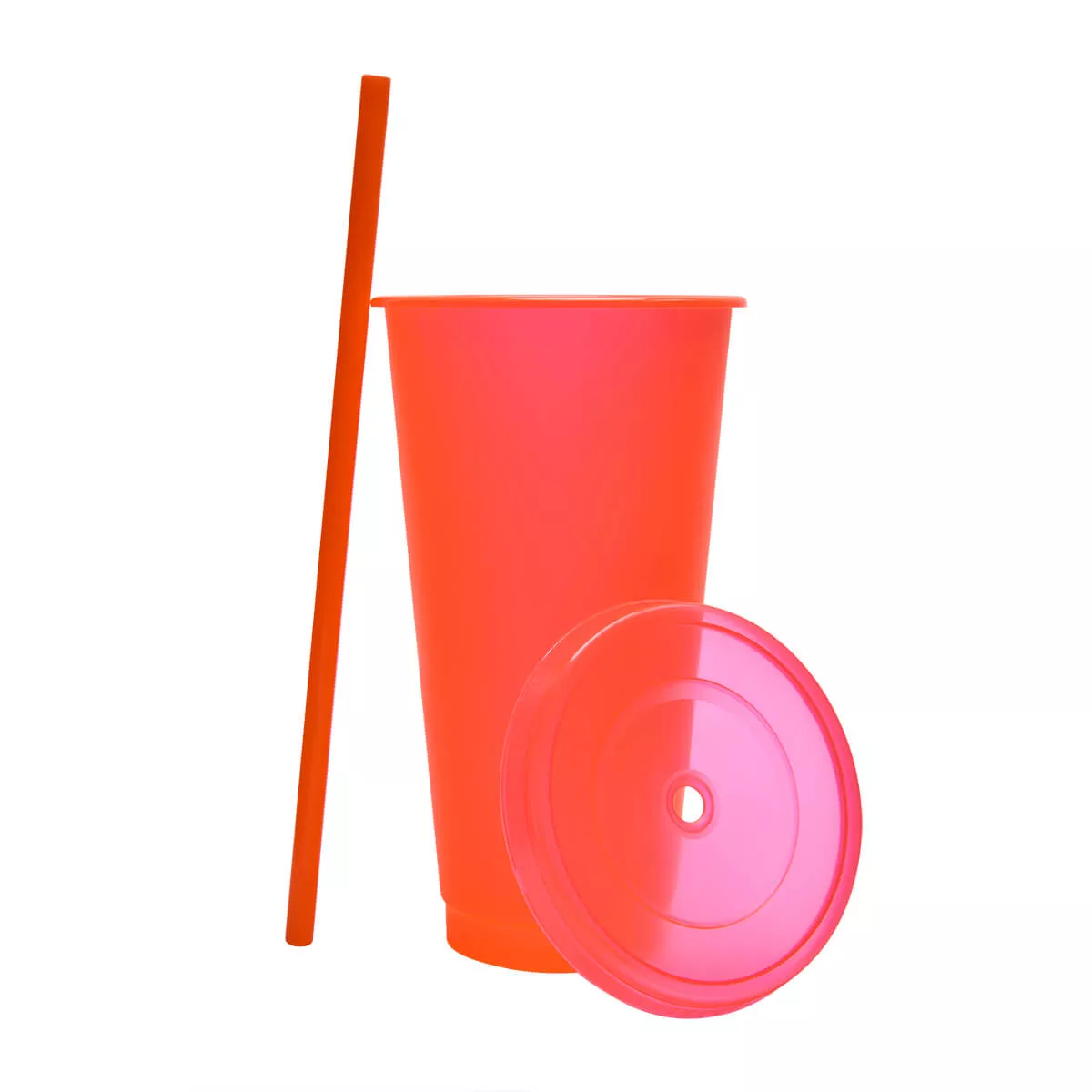 TMPS 744 ON VASO JAS naranja neon