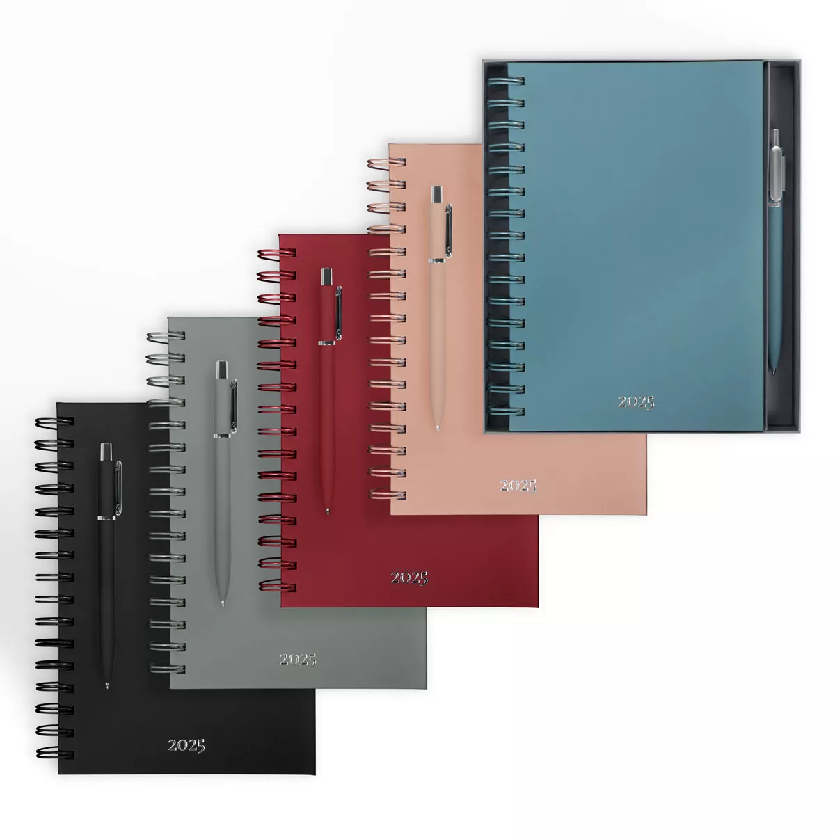 AGSP 025 G AGENDA DIARIA LETTE 2025 gris