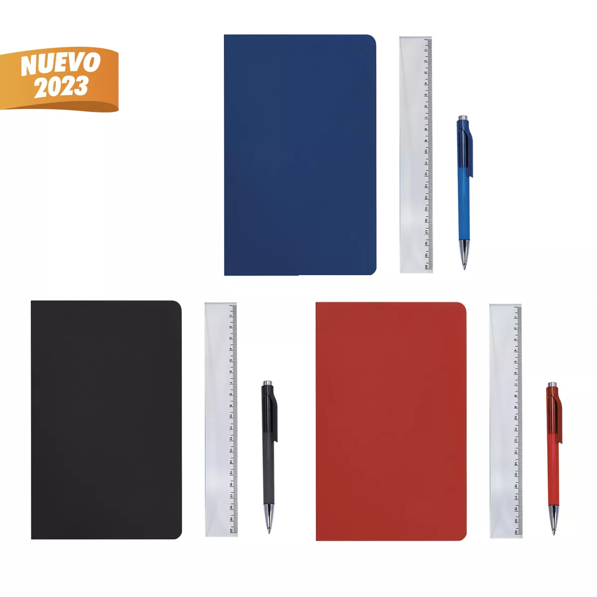 HL 9085 N SET DE LIBRETA NODI negro