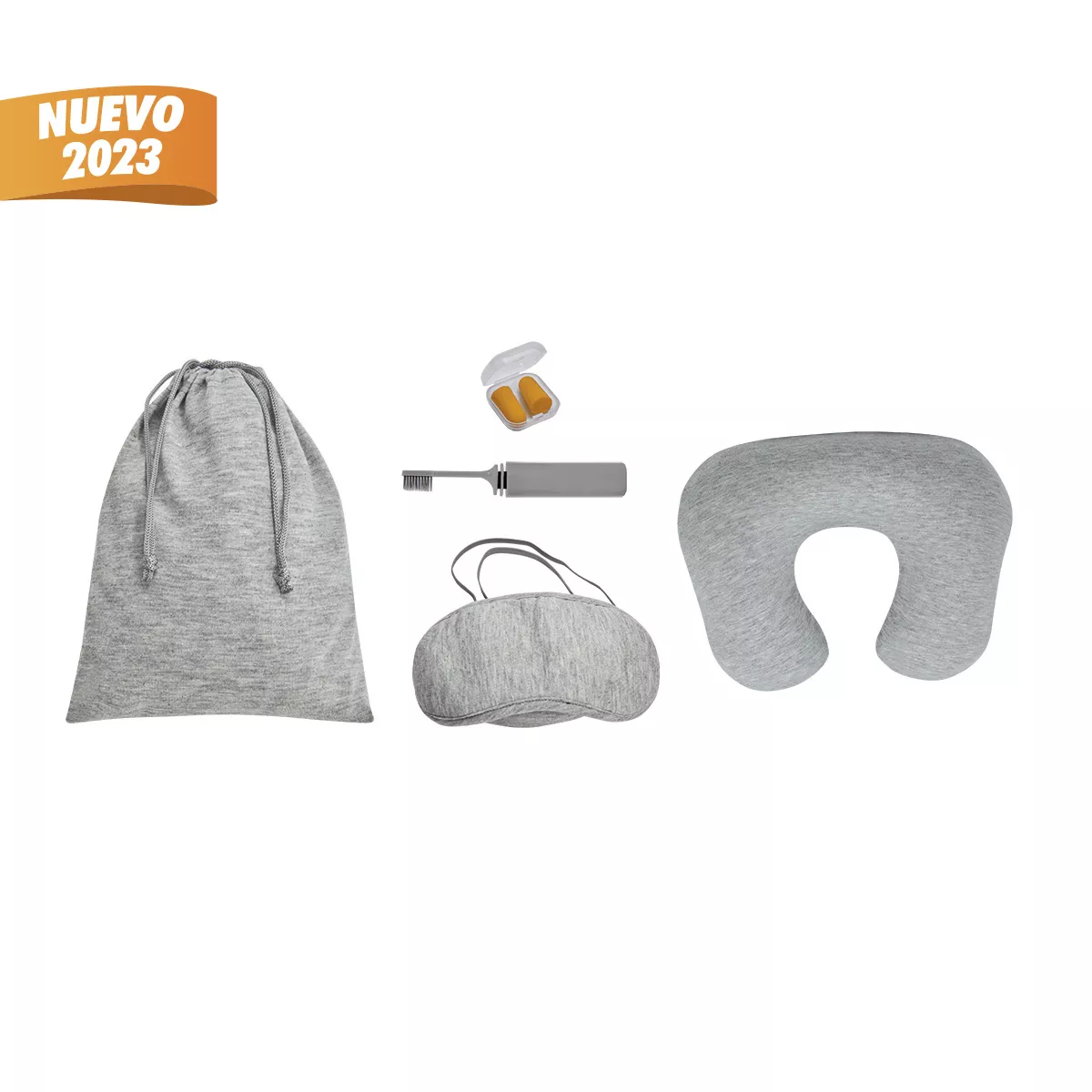 PRO 003 G SET DE VIAJE LANAN gris