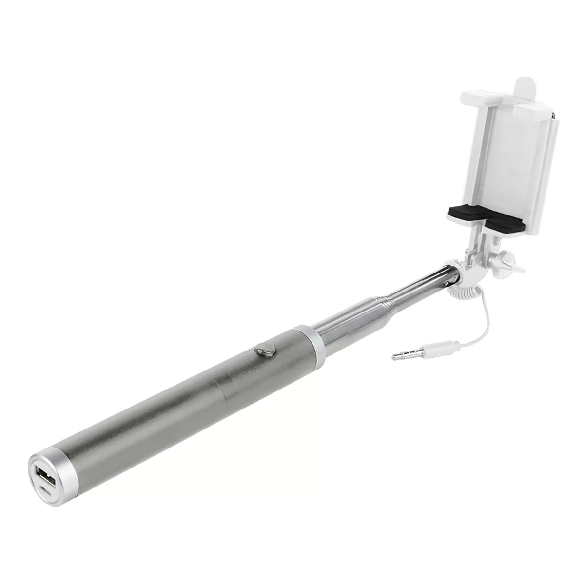 SLF 004 G SELFIE STICK SURNA gris metalico