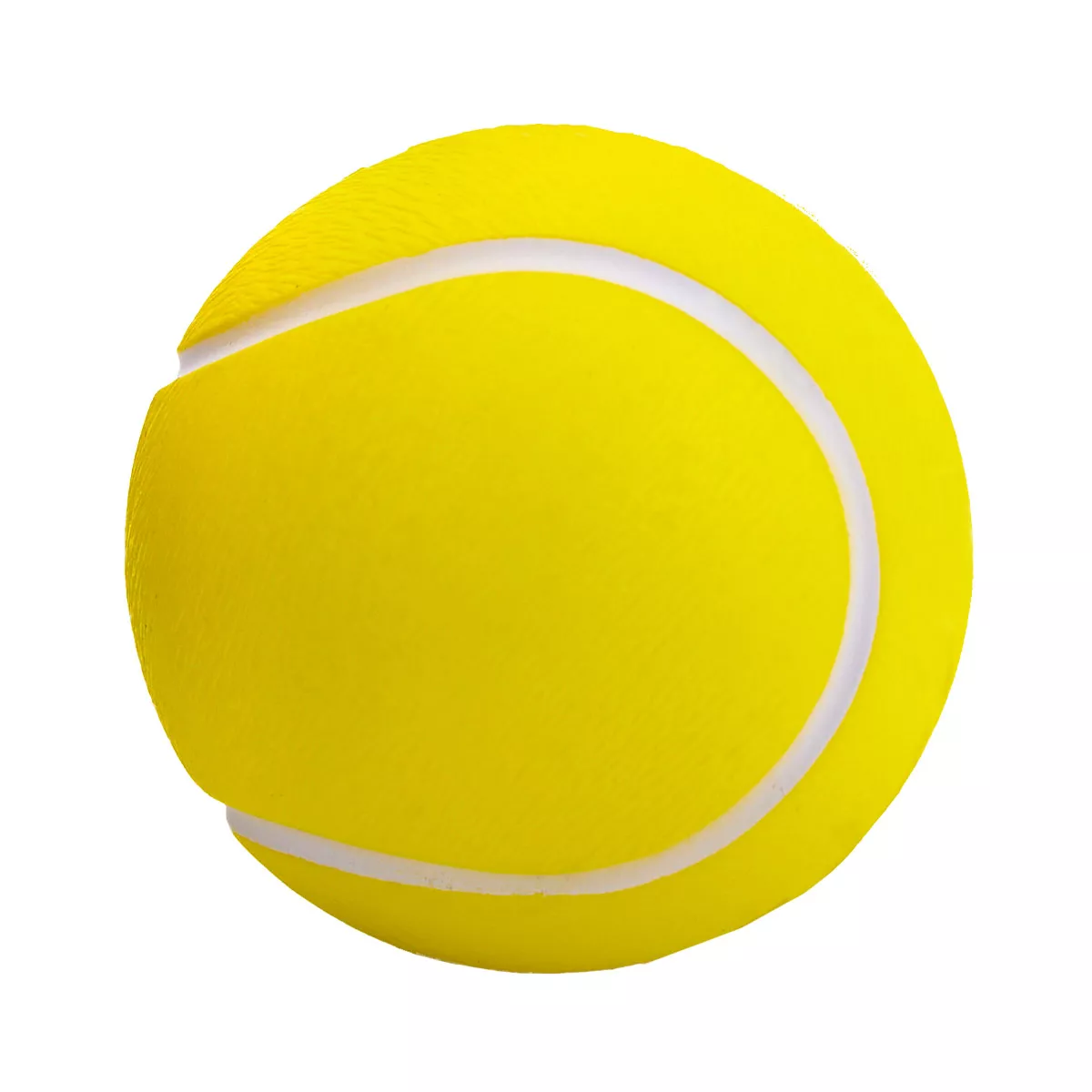 SOC 011-04 PELOTA ANTI-STRESS TENNIS blanco con amarillo