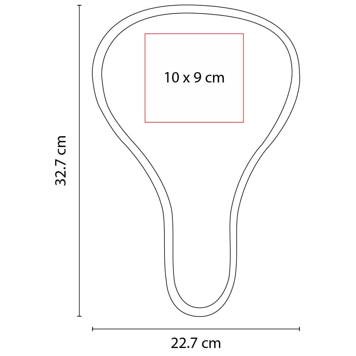 ABA 001 R ABANICO SEAT rojo