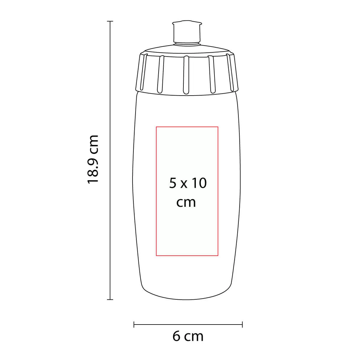 ANF 009 R CILINDRO SINKER rojo traslucido