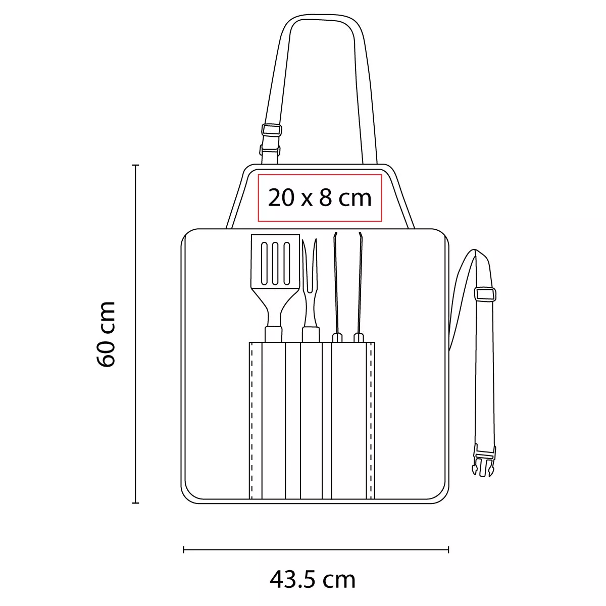 BBQ 011 N SET DE BBQ TAROUDANT negro