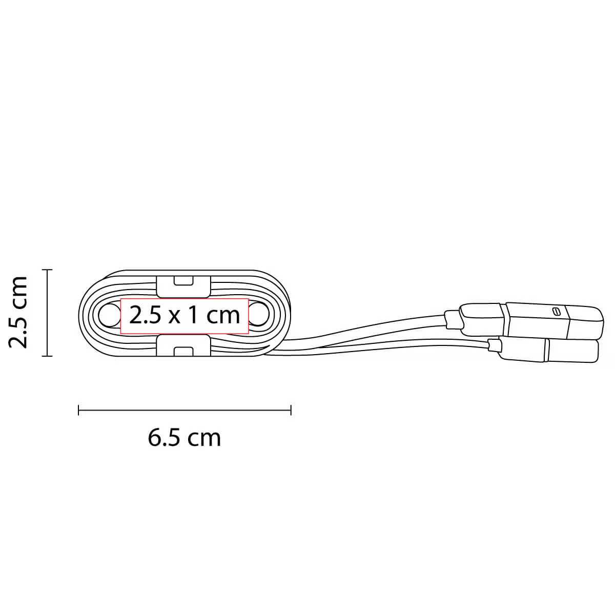 CEL 018 A CABLE DHENA azul