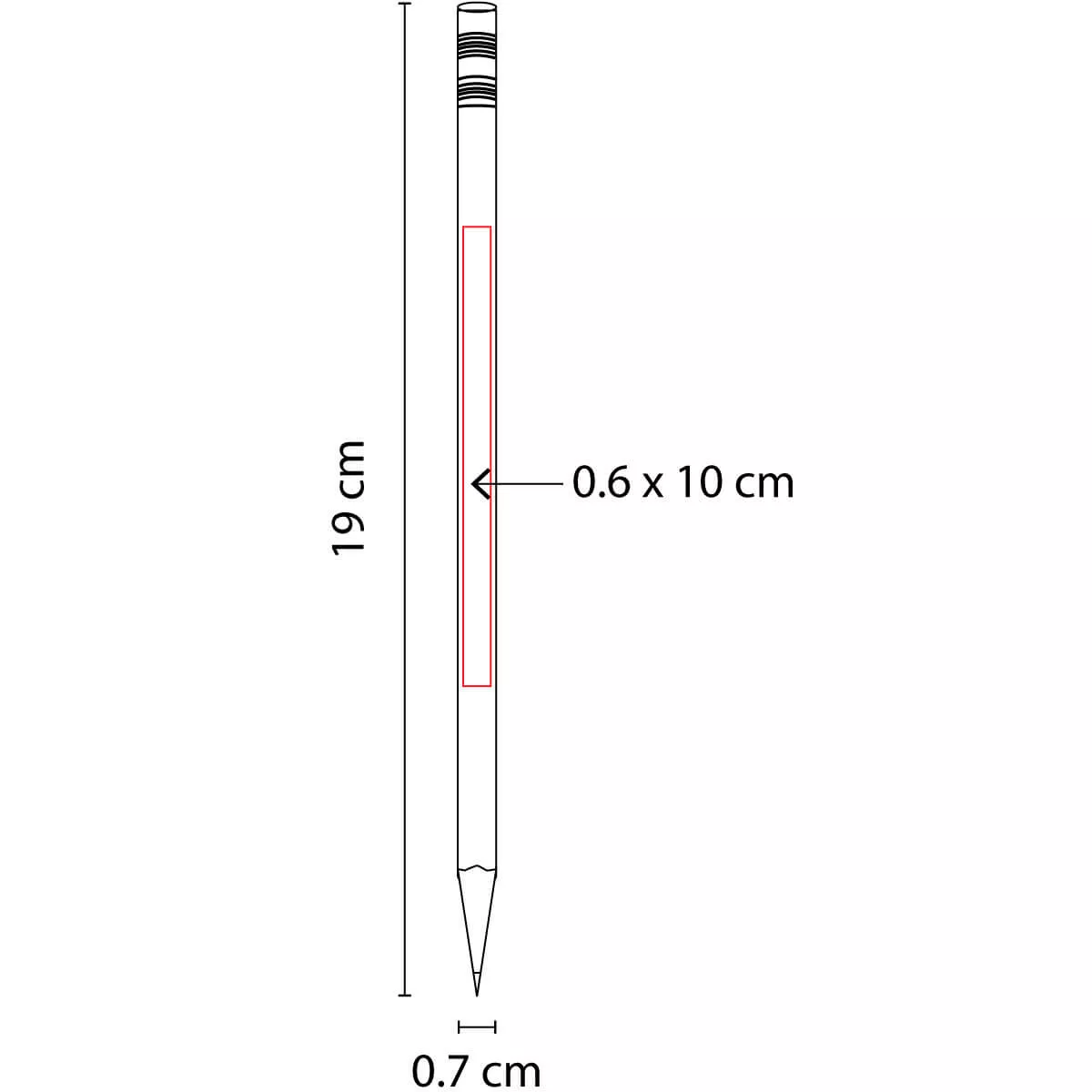 DPO 008 B LáPIZ DE MADERA blanco